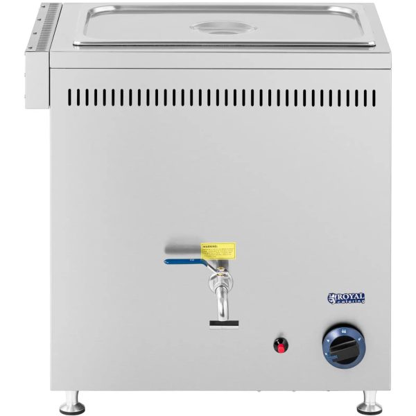 Gāzes ūdens sildītājs Bain-marie, propāns, butāns, G31, 0,03 bar, GN 1/1, 3300 W