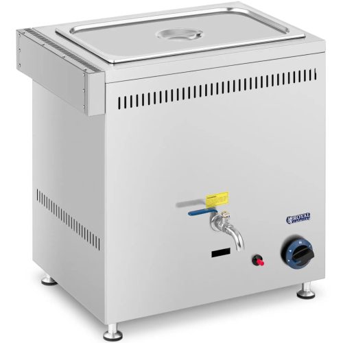 Gāzes ūdens sildītājs Bain-marie, propāns, butāns, G31, 0,03 bar, GN 1/1, 3300 W