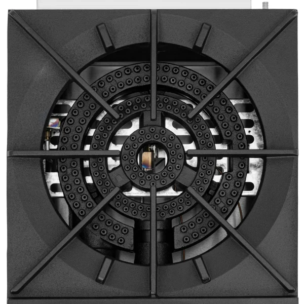 Rūpnieciskā gāzes plīts 2 degļi 1 sildīšanas zona 14 kW