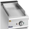 Grila plāksne elektriskajam grilam ar rievām un skapi 33,5 x 55 cm 5,4 kW