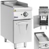 Grila plāksne elektriskajam grilam ar rievām un skapi 33,5 x 55 cm 5,4 kW