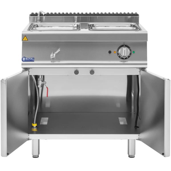Elektriskā bain-marie ar krāna nodalījumu 2x GN 1/2 2x GN 1/3 6000 W