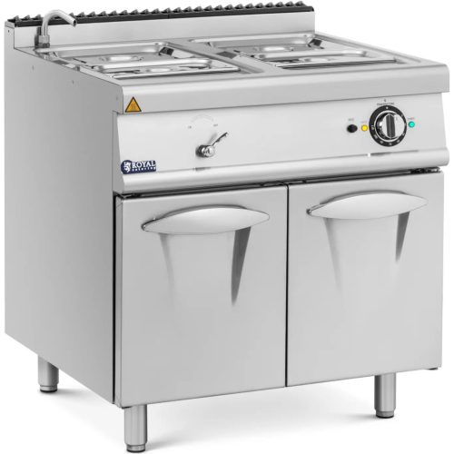 Elektriskā bain-marie ar krāna nodalījumu 2x GN 1/2 2x GN 1/3 6000 W