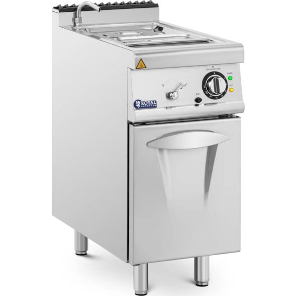 Elektriskā bain-marie ar krāna nodalījumu GN 1/2 GN 1/3 3000 W