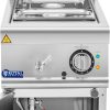 Elektriskā bain-marie ar krāna nodalījumu GN 1/2 GN 1/3 3000 W