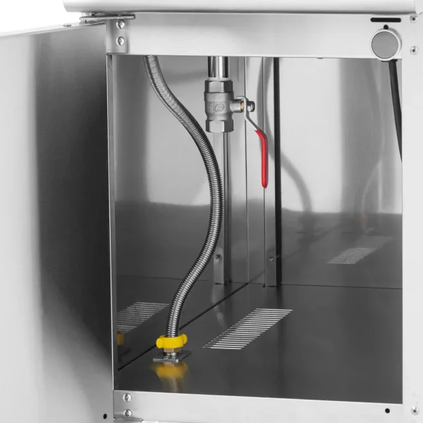 Elektriskā bain-marie ar krāna nodalījumu GN 1/2 GN 1/3 3000 W