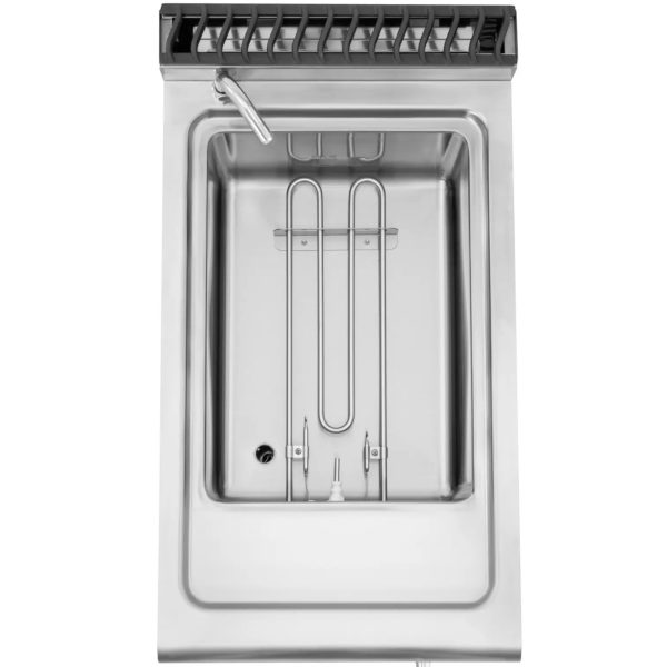 Elektriskā bain-marie ar krāna nodalījumu GN 1/2 GN 1/3 3000 W