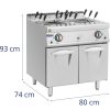 Elektriskā makaronu vārītāja 18 kW 400 V