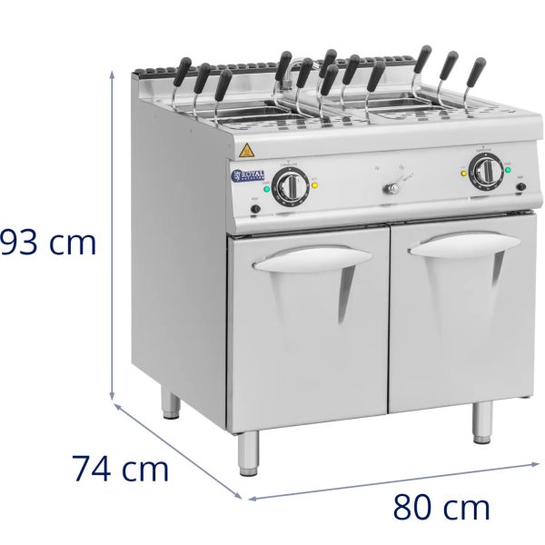 Elektriskā makaronu vārītāja 18 kW 400 V