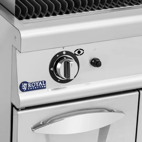 Lavas grils propānam / sašķidrinātajai gāzei / dabasgāzei 2 x 8 kW 50-460 C