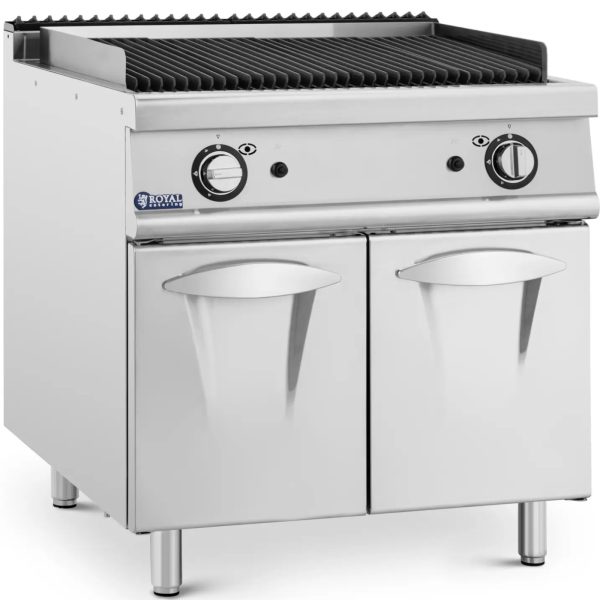 Lavas grils propānam / sašķidrinātajai gāzei / dabasgāzei 2 x 8 kW 50-460 C