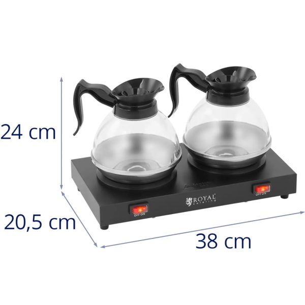 Sildplāksne kafijai un tējai, 2 krūzes, 160 W