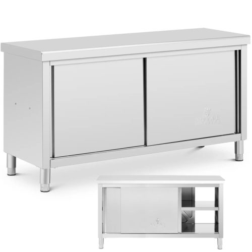 Galds, centrālā darba virsma ar caurejošu skapi, 160 x 60 cm STAL