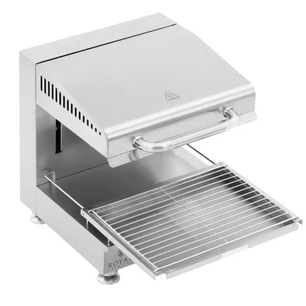 Salamanader pita tosteris ar regulējamu augstumu 45 cm 230 V 2800 W