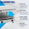 Salamanader pitas tosteris ar regulējamu augstumu 60 cm 400 V 5000 W