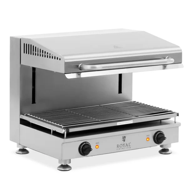 Salamanader pitas tosteris ar regulējamu augstumu 60 cm 400 V 5000 W