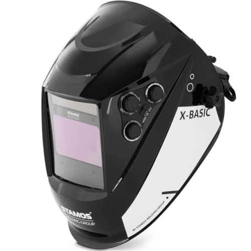 Automātiska metināšanas ķivere ar slīpēšanas funkciju, krāsu lauks X-BASIC