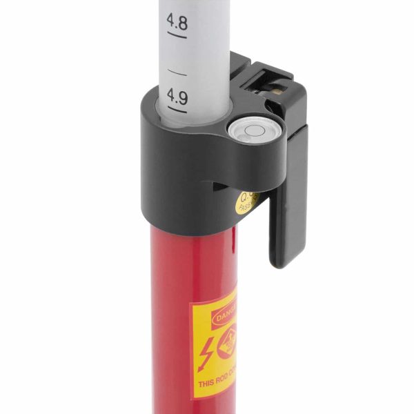 Mērniecības kāts prizmas spoguļa salokāmam diametram. 32 mm garums 2,5 m