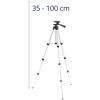 Trijkājis kameras krustveida lāzeram 35-100 cm, vītne 1/4''