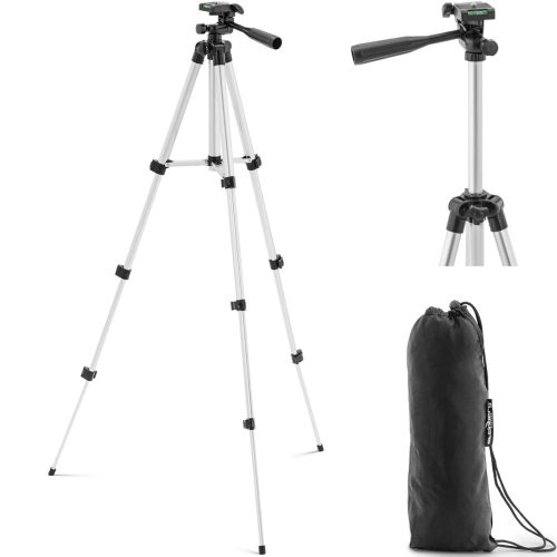 Trijkājis kameras krustveida lāzeram 35-100 cm, vītne 1/4''