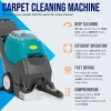 Paklāju veļas mašīna mazgā 40 cm 220 m2/h 2500 W