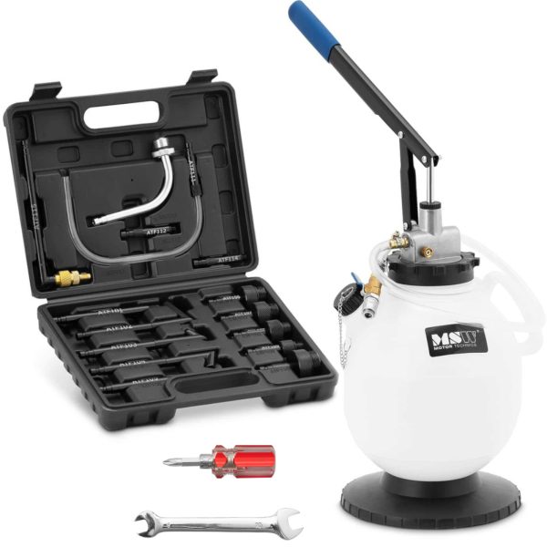 Automātiskās pārnesumkārbas eļļas maiņas sūknis ar 13 adapteriem, 7,5 l