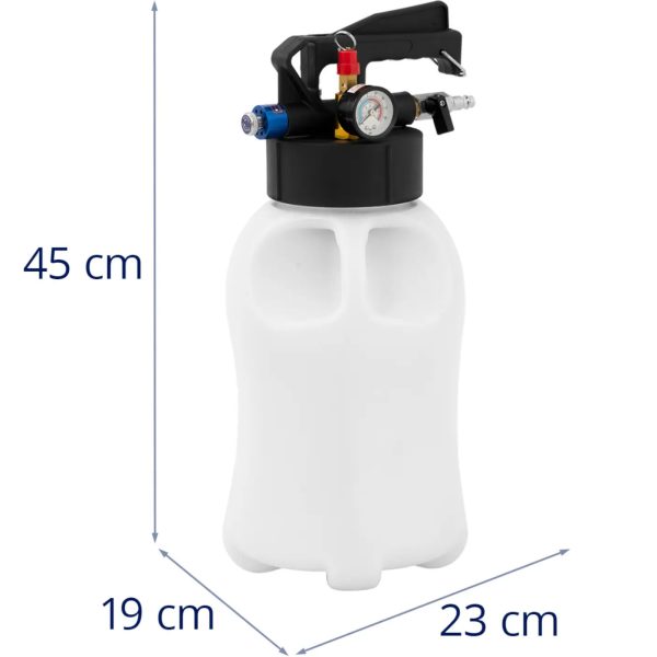Automātiskās pārnesumkārbas eļļas maiņas sūknis, 8 adapteri, 6 l - komplekts
