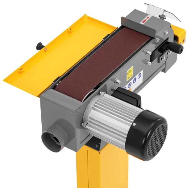 Metāla lentes slīpmašīna stāvēšanai 100 mm 400 V 1500 W