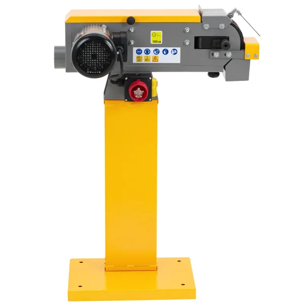Metāla lentes slīpmašīna stāvēšanai 100 mm 400 V 1500 W