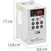 VFD frekvences pārveidotājs 500 Hz 1500 W 400 V