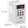 VFD frekvences pārveidotājs 500 Hz 2200 W 230 V
