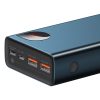 Adaman pārnēsājamais akumulators 2x USB 1x USB-C 1x microUSB 20000mAh 65W ātrā uzlāde, jauns