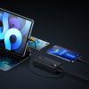 Adaman2 pārnēsājamais akumulators ar displeju 10000mAh 2xUSB USB-C Overseas Edition melns