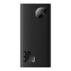 Adaman2 pārnēsājamais akumulators ar displeju 10000mAh 2xUSB USB-C Overseas Edition melns