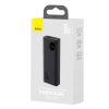Adaman2 pārnēsājamais akumulators ar displeju 10000mAh 2xUSB USB-C Overseas Edition melns