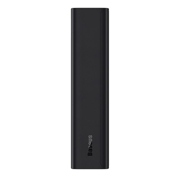 Adaman2 pārnēsājamais akumulators ar displeju 10000mAh 2xUSB USB-C Overseas Edition melns