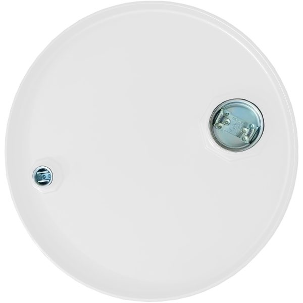 Tērauda metāla muca TH 60L 2 un 3/4 aizbāžņi - BALTA