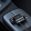 Lādētājs 2x Cigarešu šķiltavas ligzdas adapteris Augstas efektivitātes Pro USB-A USB-C 30W - Melns