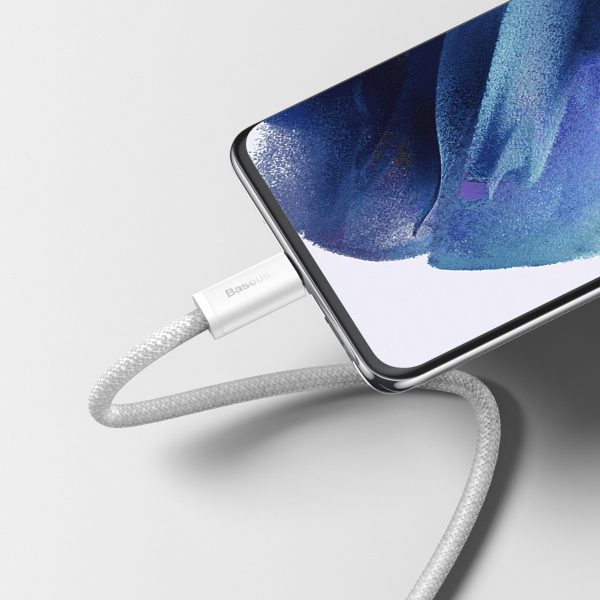 1026894-10-kabel-przewod-dynamic-series-usb-c-100w-1m-baseus-hurtownia-dropshipping.jpg Dynamic Series USB-C kabelis - USB-C 100W 1m - balts