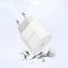 A14EUC PD 20W USB-C mazais sienas lādētājs + USB-C kabelis - balts