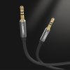Audio kabelis AV119 mini ligzda 3,5 mm 5 m - melns