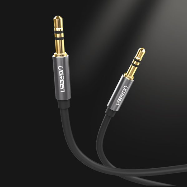 Audio kabelis AV119 mini ligzda 3,5 mm 5 m - melns