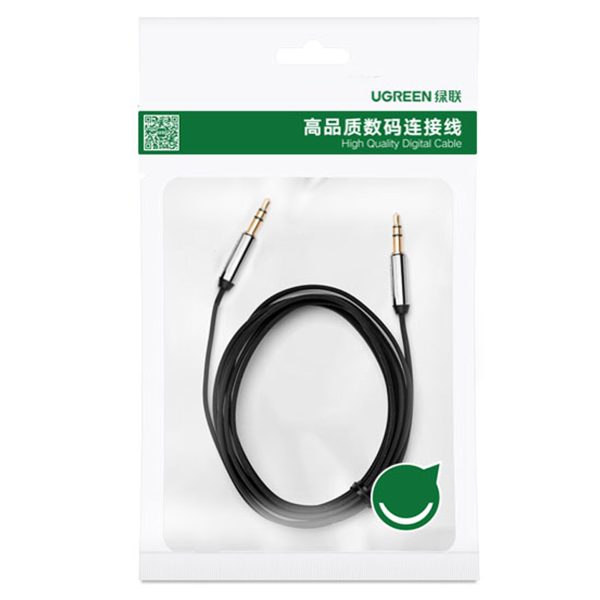 Audio kabelis AV119 mini ligzda 3,5 mm 5 m - melns