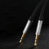 Audio kabelis AV119 mini ligzda 3,5 mm 5 m - melns