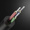 Audio kabelis AV119 mini ligzda 3,5 mm 5 m - melns