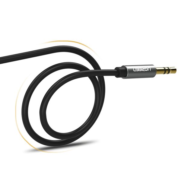 Audio kabelis AV119 mini ligzda 3,5 mm 5 m - melns