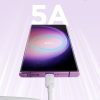 Daudzkrāsains A14 sērijas USB-C - USB-C 100W 1,2 m kabelis - balts
