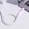 Daudzkrāsains A14 sērijas USB-C - USB-C 100W 1,2 m kabelis - balts
