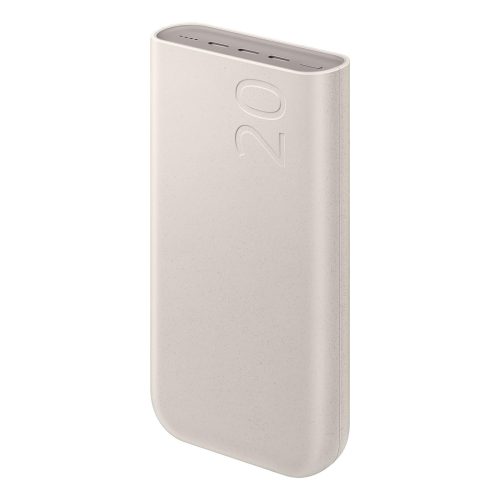 Powerbank Samsung 20000mAh 3x USB-C 45W SFC - bēšs
