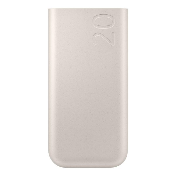 Powerbank Samsung 20000mAh 3x USB-C 45W SFC - bēšs